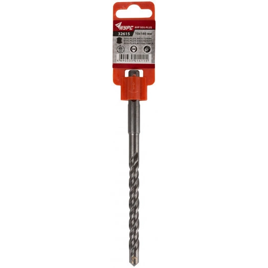 Бур по бетону SDS PLUS с двойной резьбой 10х160 мм