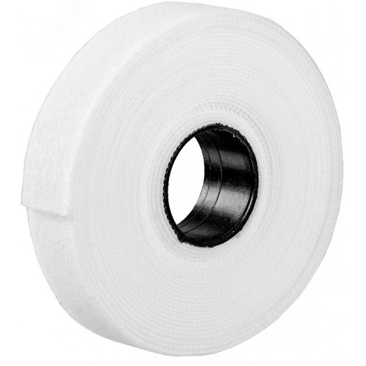 Хомут-липучка ХКл 20мм белый (5м/ролл)