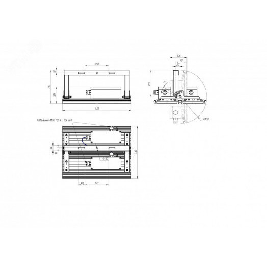 Комплект двойной Diora Unit Ex 110/13000 K10 5K лира