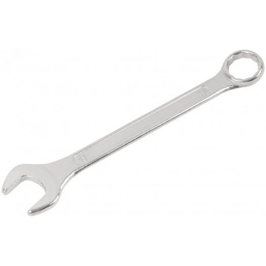 Ключ комбинированный, цинковое покрытие 18 мм
