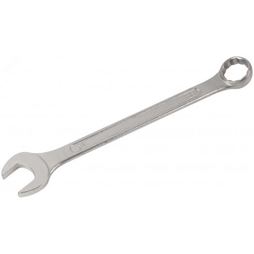Ключ комбинированный ''Хард'', хромированное покрытие 21 мм