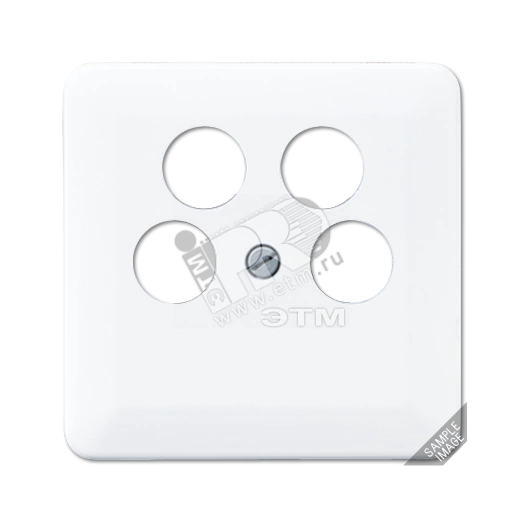 Крышка для SAT-TV-розетки с четырьмя гнездами