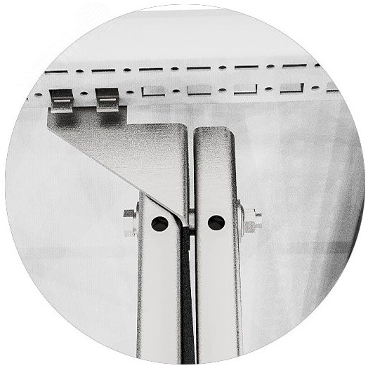 Комплект крепления для монтажных панелей задняя    стенка к задней стенке RS52