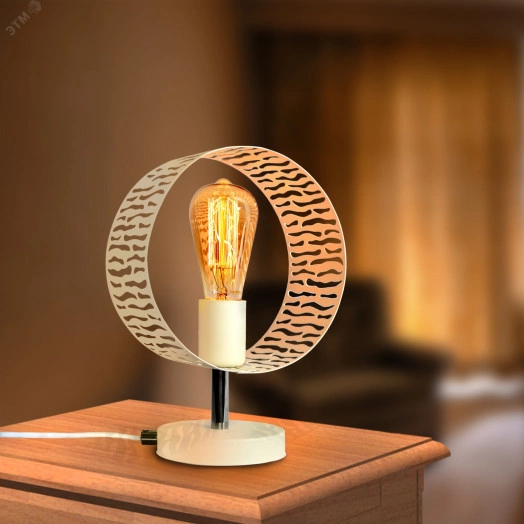 Светильник Дакар ННБ 63-60-020 бел.муар /шнур бел. ИМ