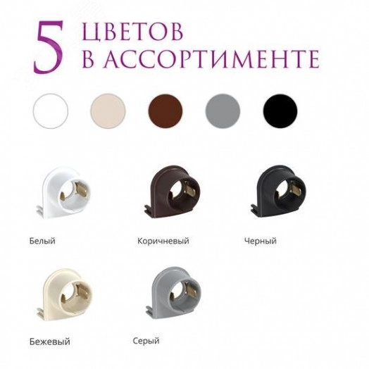 Ввод для гофротрубы 15А  Rotondo, цвет бежевый