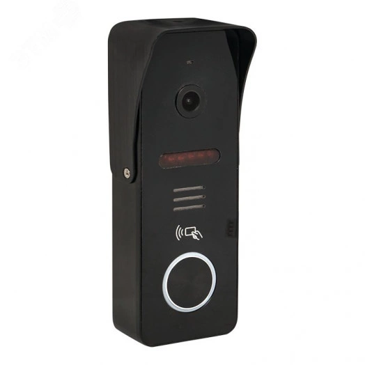 Видеопанель вызывная со счит. ключей CPV-02 чер. 4пр. 1000TVL IP65