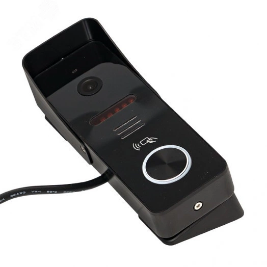 Видеопанель вызывная со счит. ключей CPV-02 чер. 4пр. 1000TVL IP65