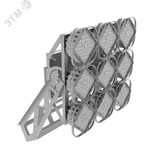 Светильник светодиодный ДПП-640Вт 4000К AirQub Sport DMX-RDM 20 град.