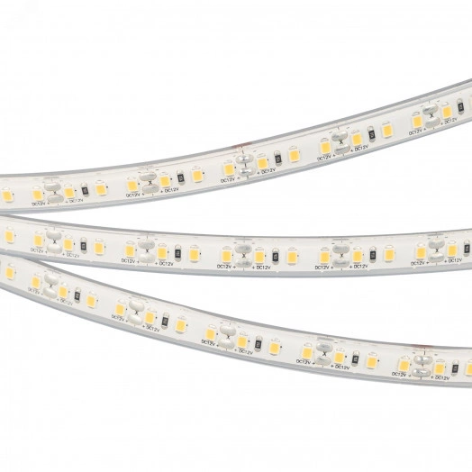 Лента герметичная RTW-PU-A120-10.5mm 12V White6000 (16.8 W/m, IP68, 2835, 5m) (, -)