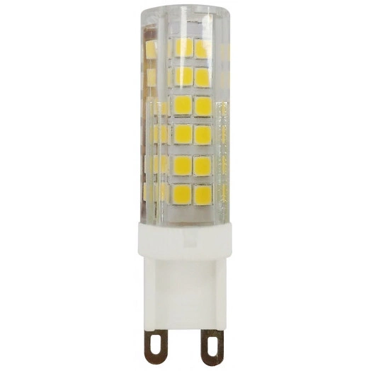 Лампы СВЕТОДИОДНЫЕ СТАНДАРТ LED JCD-7W-CER-827-G9 (диод, капсула, 7Вт, тепл, G9)
