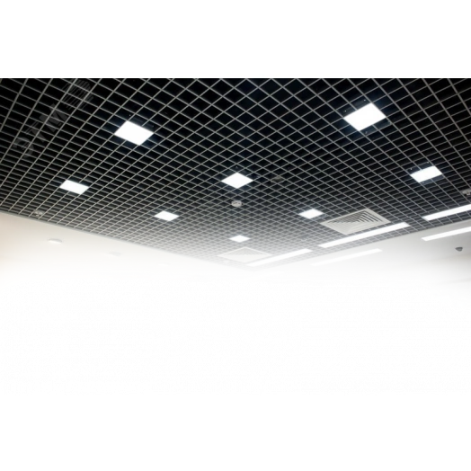 Светильник светодиодный ДВО-18Вт 4000К IP54 DL-Grill CRI90 серый