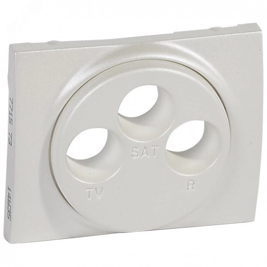 Galea life Лицевая панель телевизионная TV-RD-SAT перламутр