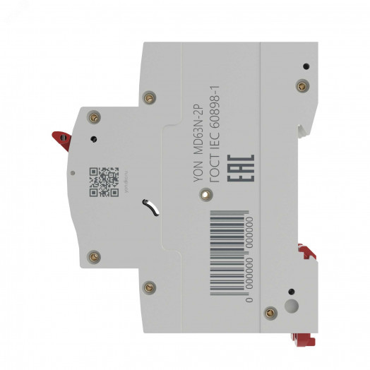 Выключатель автоматический двухполюсный 32А C 6кА MD63N-2PC32 DKC