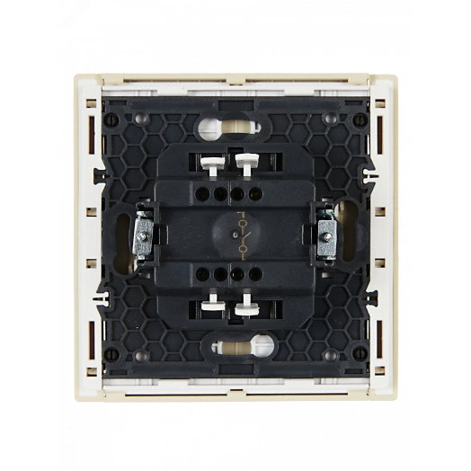 FORTE&PIANO Выключатель 1-клавишный 10А FP401 ваниль IEK