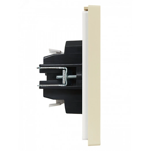 FORTE&PIANO Выключатель 1-клавишный 10А FP401 ваниль IEK