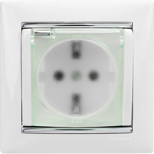 VALENA Рамка 1 пост жемчужная