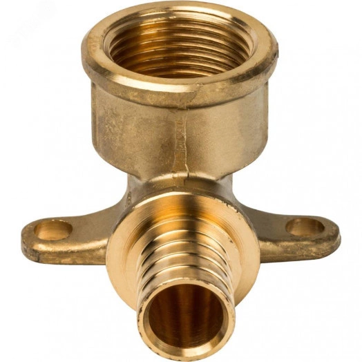 Угольник ВР 20х3/4' с креплением, аксиальный