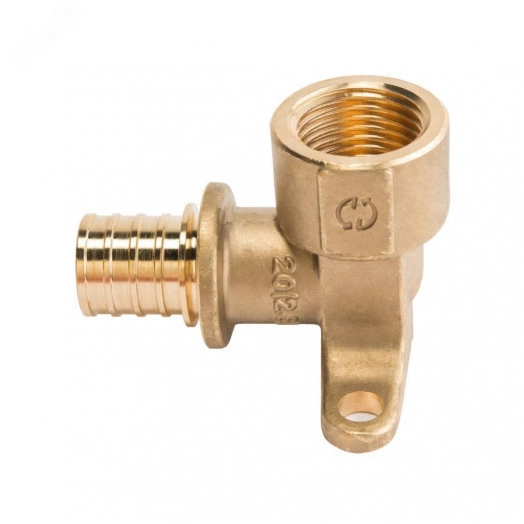 Угольник ВР 20х3/4' с креплением, аксиальный