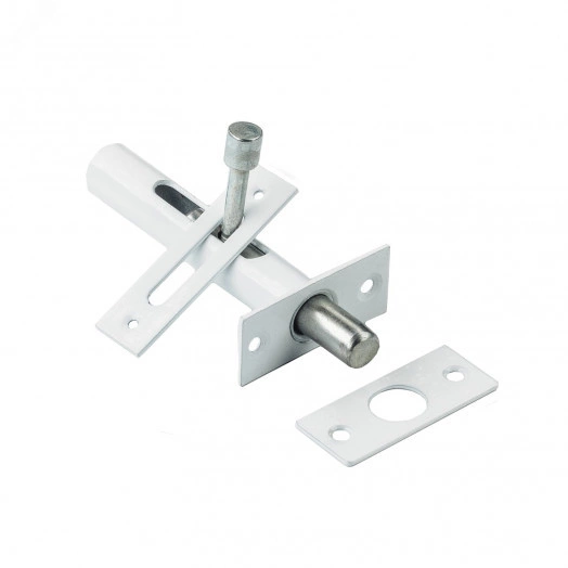 Засов Киров Секрет ЗД-05 белый врезной