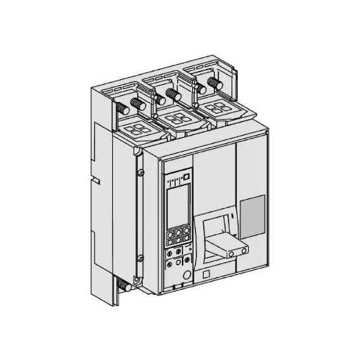 Выключатель NS800 N 4p + MicroLogic 5.0 в сборе