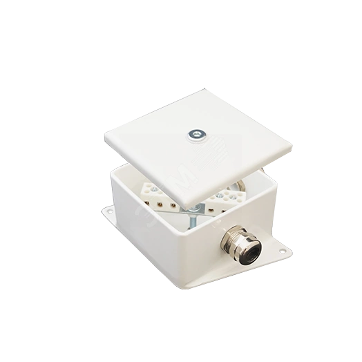 Коробка монтажная огнестойкая КМ-О (2к)-IP66-100х100 два ввода AD