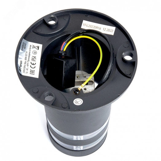 Светильник НТУ-60w столб Е27 IP54 черный