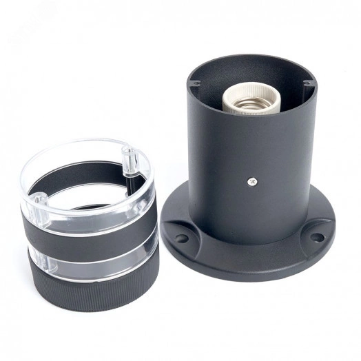 Светильник НТУ-60w столб Е27 IP54 черный