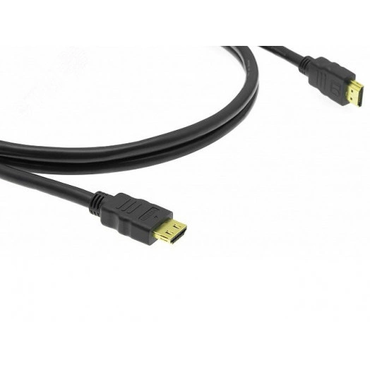 Кабель высокоскоростной HDMI M на HDMI M, 0.9 м., черный