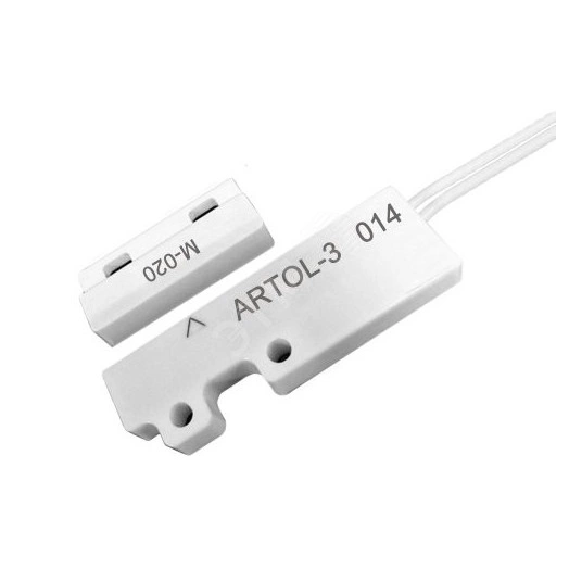 Датчик положения магнитогерконовый ARTOL-3 014    датчик + магнит М-020 АТФЕ.425119.072 ТУ белый