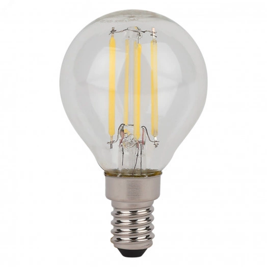 Лампа светодиодная филаментная LED Star Шарообразная 4Вт (замена 40Вт), 480Лм, 2700К, цоколь E14 OSRAM