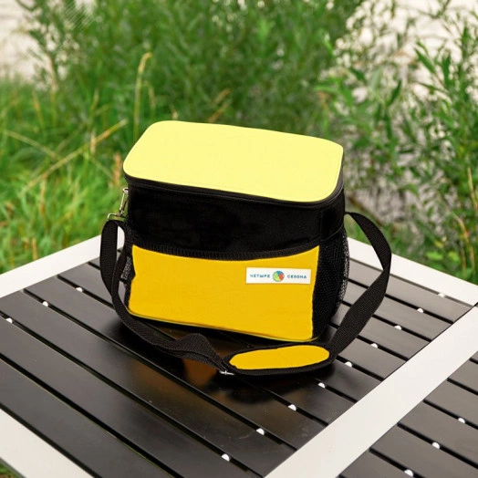 Сумка-холодильник /термосумка/ объем 10 л. (2 слоя утепления) с карманами
