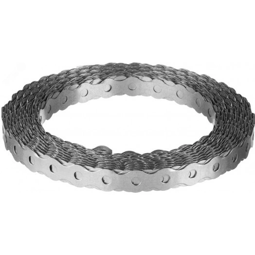 Лента монтажная перфорированная волна LV 12x0,55 (25м) (16/480)