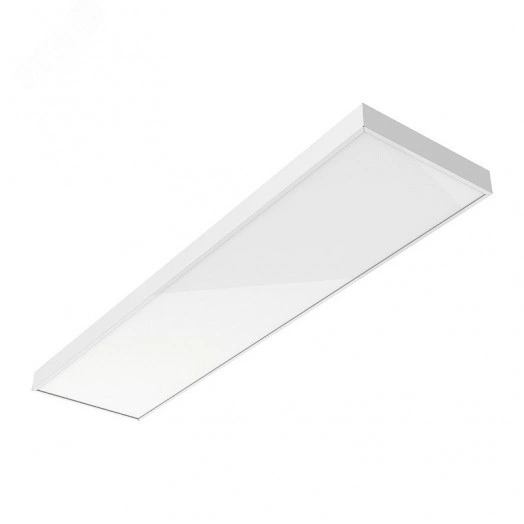 Светильник светодиодный E350/F 2.0 для образовательных учреждений 35 Вт CRI90 4000 К для Грильято 1215х312х50 мм (монт. размер 1188х288 мм) с рамкой и рассеивателем опал аварийный автономный постоянного действия