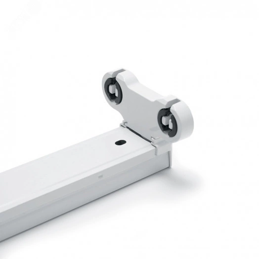 Светильник ДПО-2х18w без стекла под светодиодные лампы G13 металл