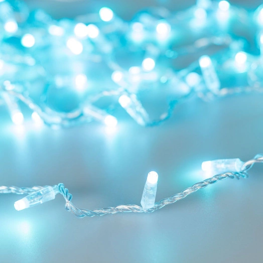 Гирлянда светодиодная декоративная ARD-STRING-CLASSIC-20000-CLEAR-200LED-SYNC RGB (230V, 13W) (ARDCL, IP65)