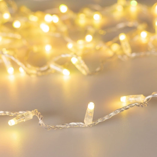 Гирлянда светодиодная декоративная ARD-STRING-CLASSIC-20000-CLEAR-200LED-SYNC RGB (230V, 13W) (ARDCL, IP65)