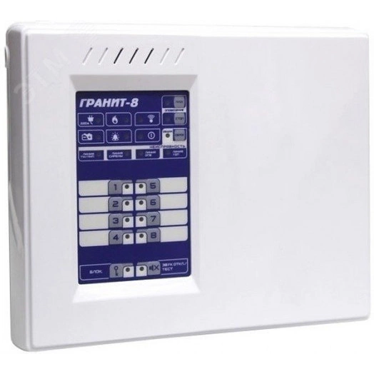 Прибор приемно-контрольный охранно-пожарный с универсальным коммуникатором Гранит-8Л