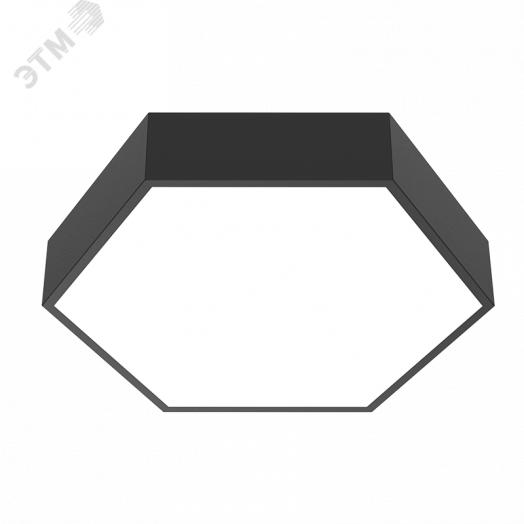 Светильник светодиодный ДСО-66Вт 4000К GEXUS Down Черный
