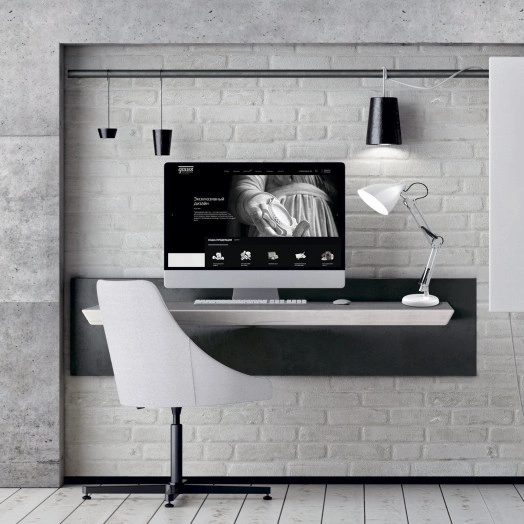 Светильник настольный под лампу E27 х60 Вт 220-240В IP20 300х150 мм Белый струбцина GTL Gauss