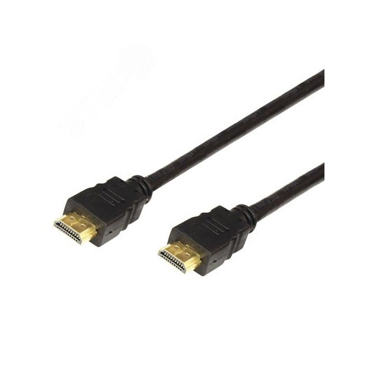 Кабель HDMI - HDMI 1.4 угловой, 1.5м., Gold PROconnect