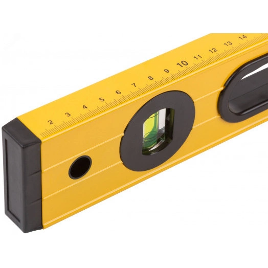 Уровень ''Янтарь'', 3 глазка, ручки, усиленный корпус, фрезер. рабочая грань, шкала 600 мм