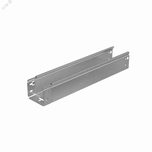 Лоток неперф. 80х100х1,5 L6000 мм Быстрый монтаж ПЛЮС