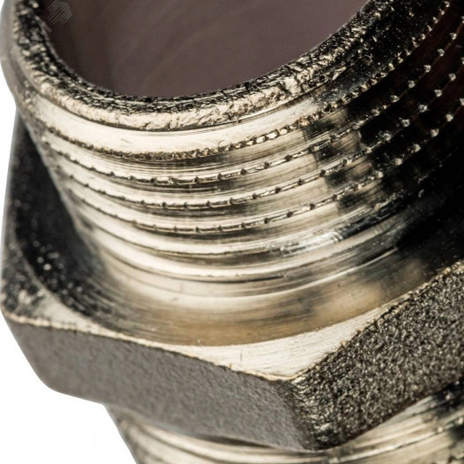 Ниппель НН 1'х3/4' переходной, никелированный