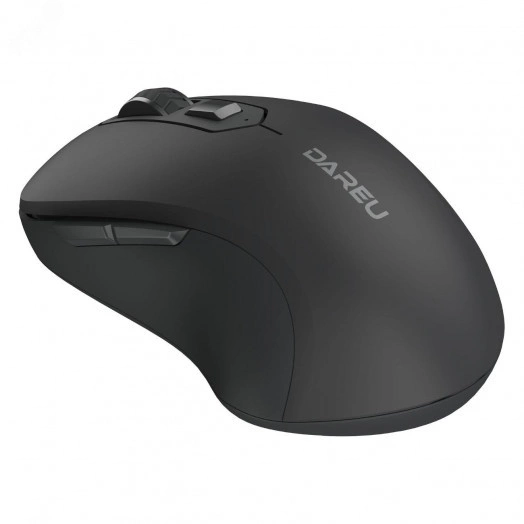 Мышь беспроводная 800-1600 dpi, 6 кнопок, черный