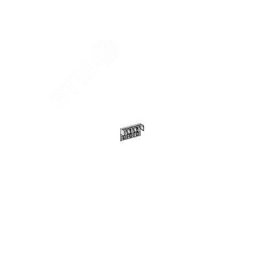 Основание клеммной заглушки 3п INS/INV630-1600