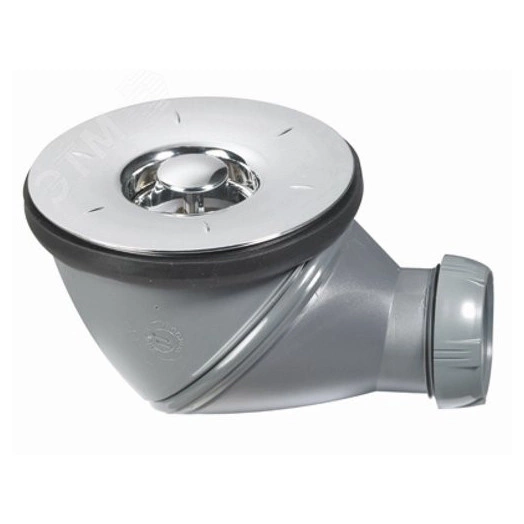 Сифон для душевого поддона JAMES D90 мм выход D40 мм мультипозиционный