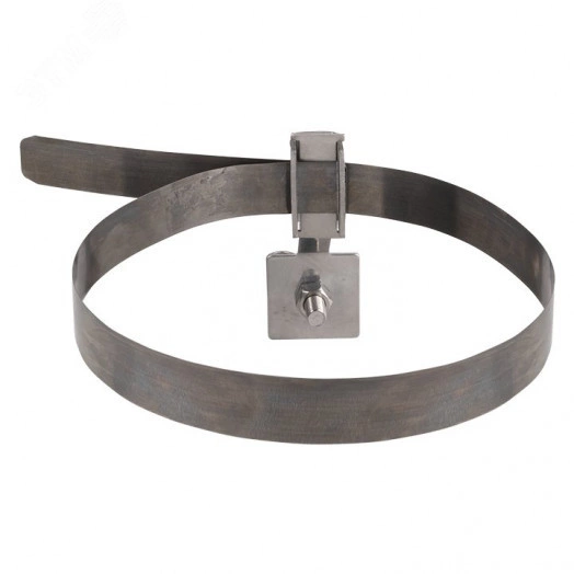 Держатель для труб универсальный D=(0-160) мм нерж. NI и полоса нерж. cталь PROxima