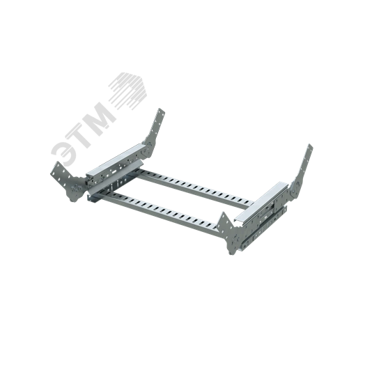 Угол вертикальный лестничный 80х900 цинк-ламельный