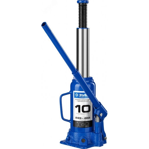 Домкрат бутылочный гидравлический 10т, 228-462мм, Профессионал