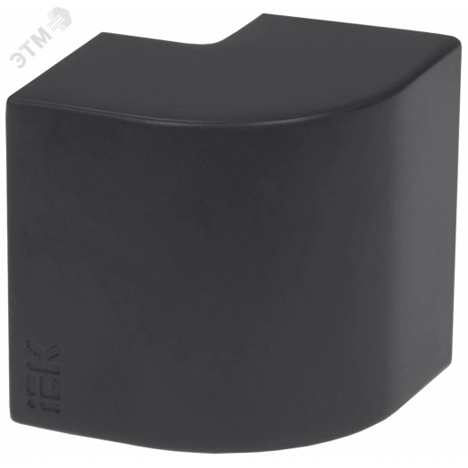 ELECOR Угол внешний КМН 15х10 черный (4шт/компл)